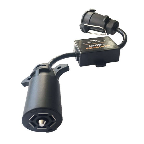 Adapteris iš US 7PIN į EU 7PIN