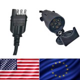 Adapteris iš US 4PIN į EU 7PIN