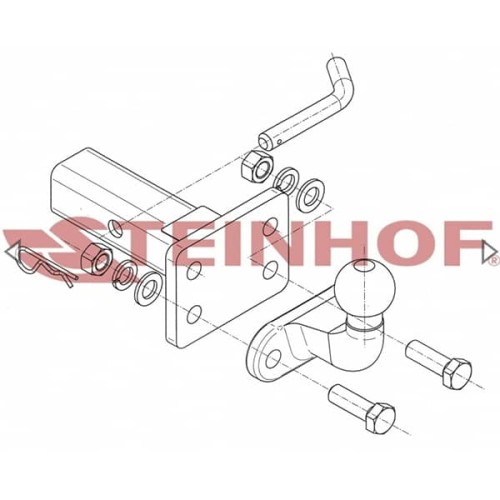 Adapteris USA-EU Steinhof ZK-4