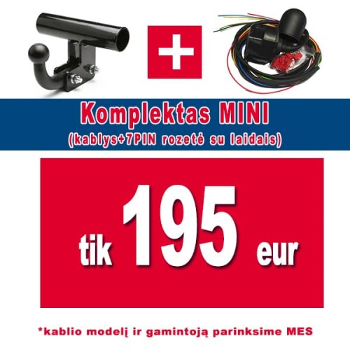 Kablio komplektas MINI